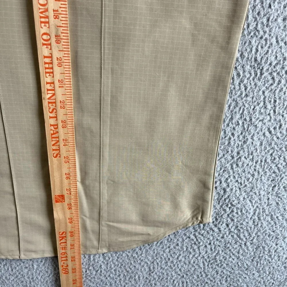 NEW Propper Shirt Mens Medium 32‎ Beige Tactical Kinetic Button Up Uniform F5350